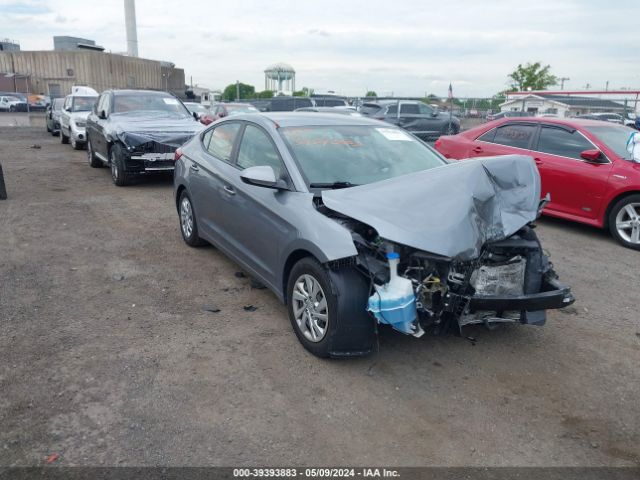 hyundai elantra 2019 kmhd74lf9ku853699