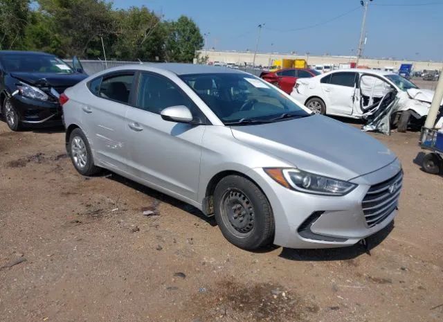 hyundai elantra 2017 kmhd74lfxhu062025