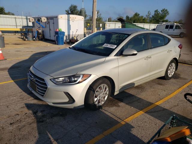 hyundai elantra se 2017 kmhd74lfxhu075700