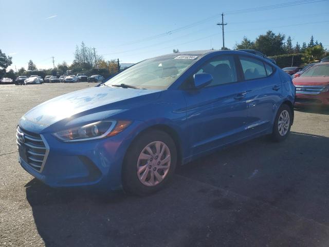 hyundai elantra se 2017 kmhd74lfxhu084915