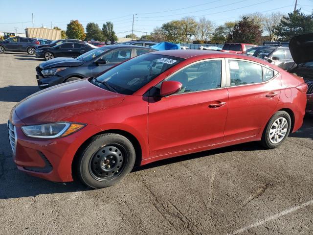 hyundai elantra se 2017 kmhd74lfxhu087006