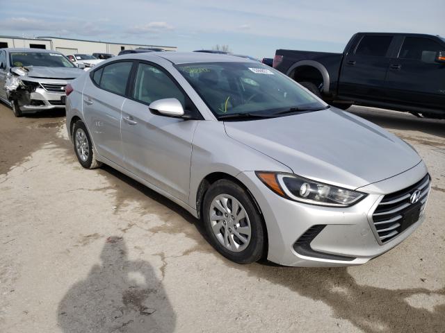 hyundai elantra se 2017 kmhd74lfxhu088172