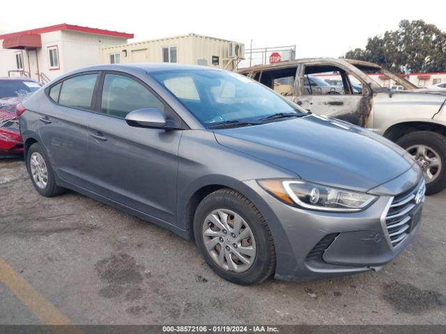 hyundai elantra 2017 kmhd74lfxhu092755