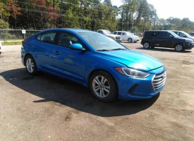 hyundai elantra 2017 kmhd74lfxhu109179