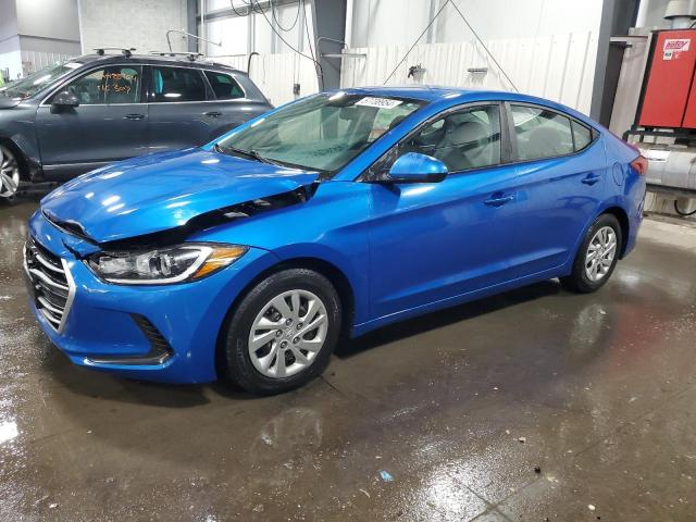 hyundai elantra 2017 kmhd74lfxhu111417