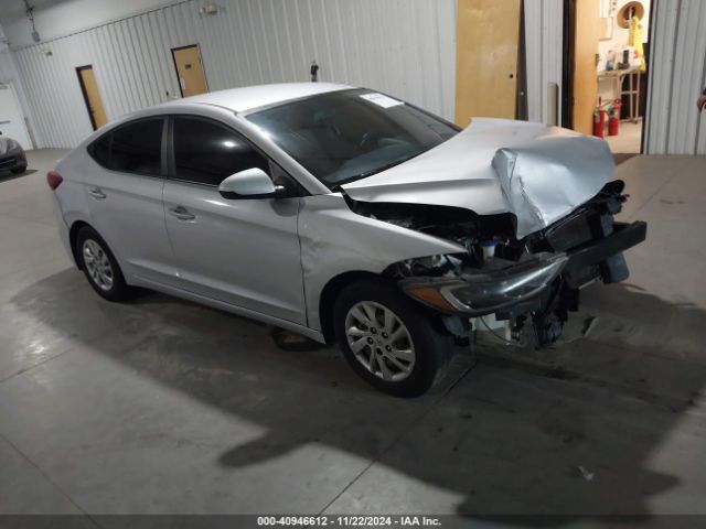 hyundai elantra 2017 kmhd74lfxhu111496