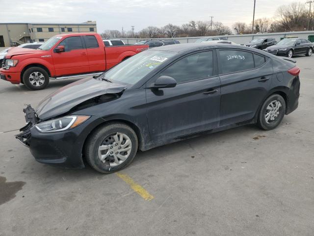 hyundai elantra se 2017 kmhd74lfxhu117704