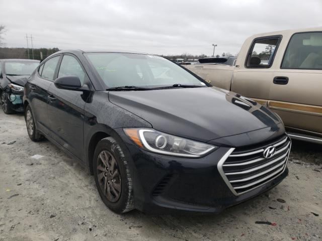 hyundai elantra se 2017 kmhd74lfxhu176395