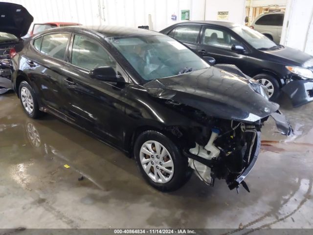 hyundai elantra 2017 kmhd74lfxhu367668