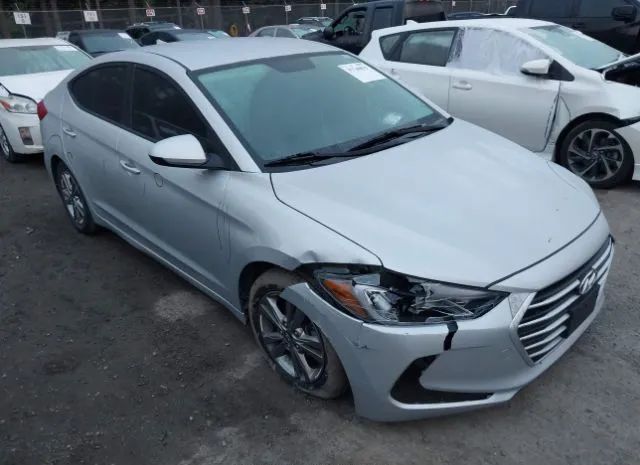 hyundai elantra 2017 kmhd74lfxhu367721