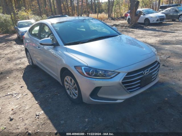 hyundai elantra 2017 kmhd74lfxhu376600