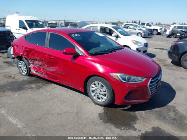 hyundai elantra 2017 kmhd74lfxhu423382