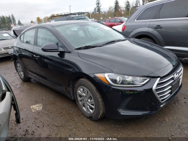 hyundai elantra 2018 kmhd74lfxju455481