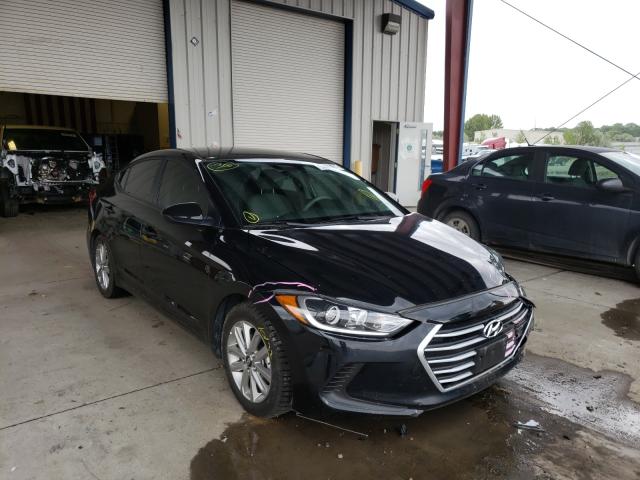 hyundai elantra se 2018 kmhd74lfxju467792