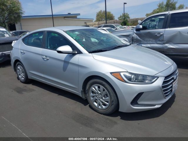 hyundai elantra 2018 kmhd74lfxju646110