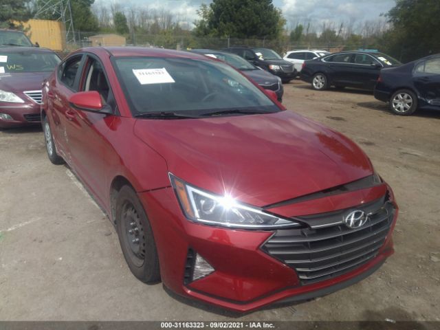 hyundai elantra 2019 kmhd74lfxku759685