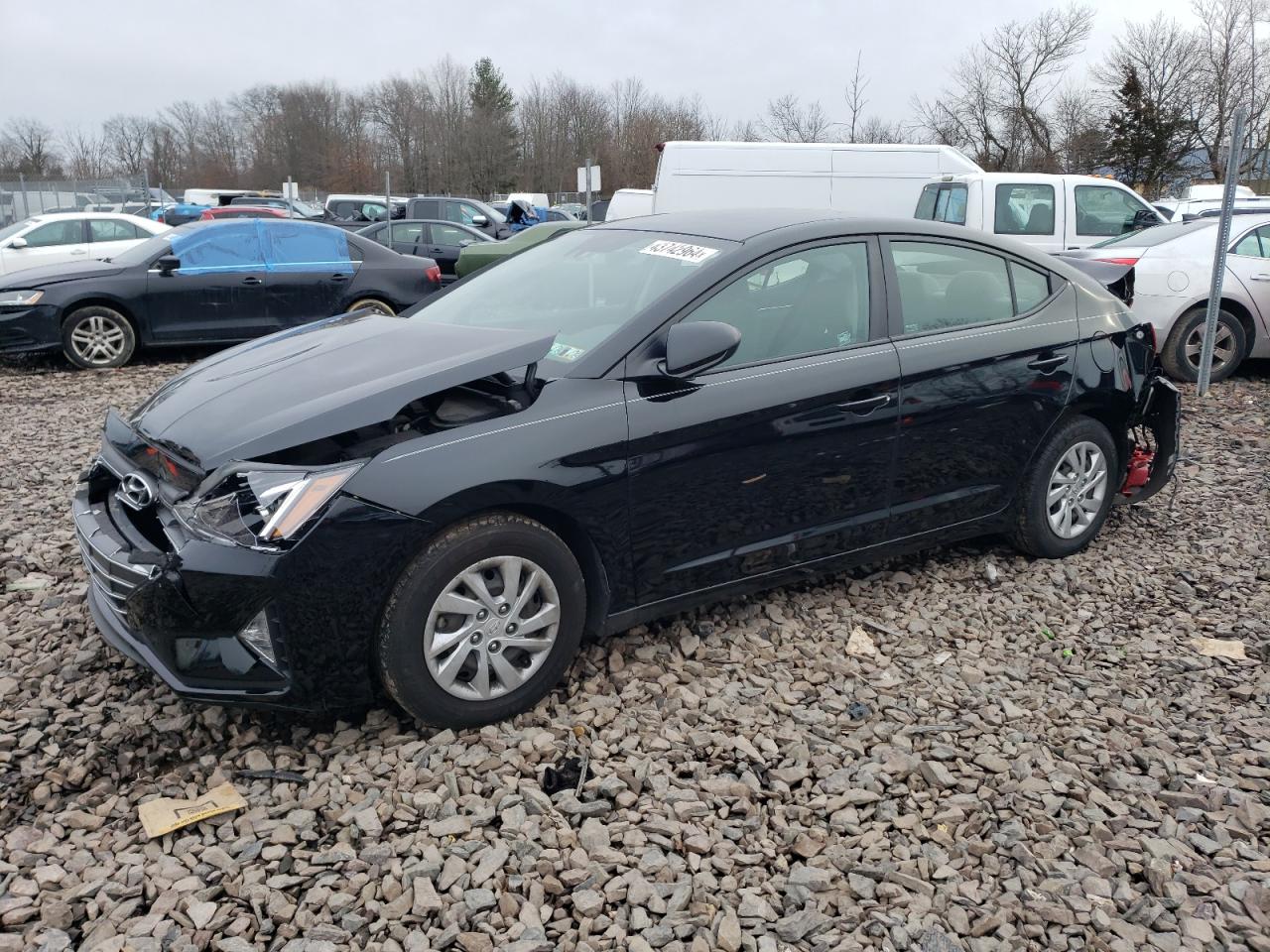 hyundai elantra 2020 kmhd74lfxlu106663