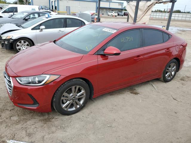 hyundai elantra 2017 kmhd84lf0hu063343