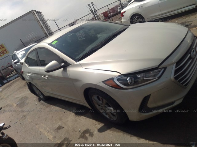 hyundai elantra 2017 kmhd84lf0hu068199