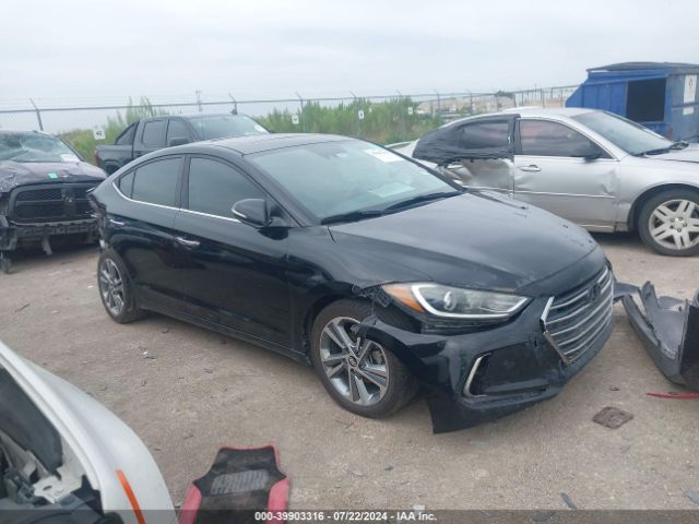 hyundai elantra 2017 kmhd84lf0hu127817