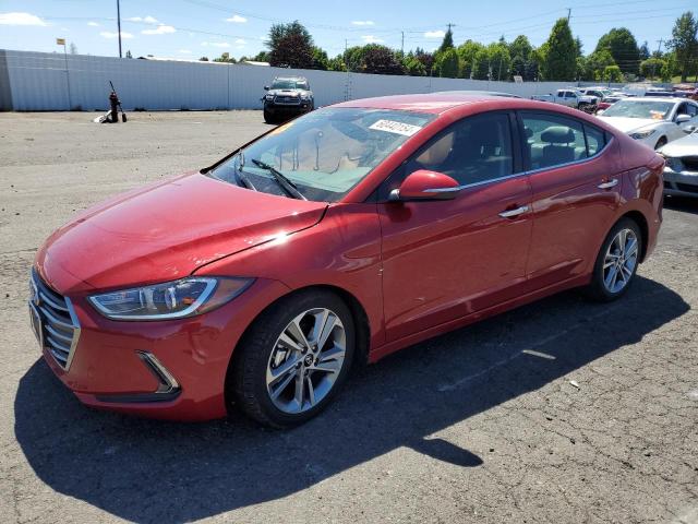 hyundai elantra 2017 kmhd84lf0hu134931