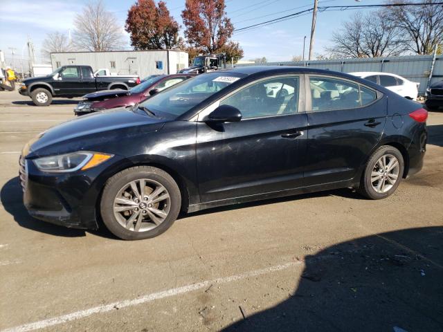 hyundai elantra 2017 kmhd84lf0hu149686