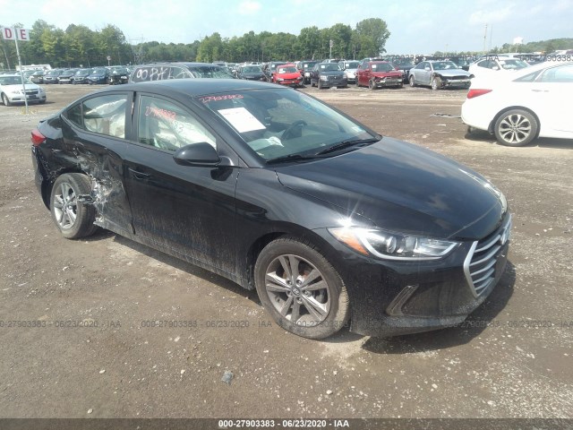 hyundai elantra 2017 kmhd84lf0hu153821