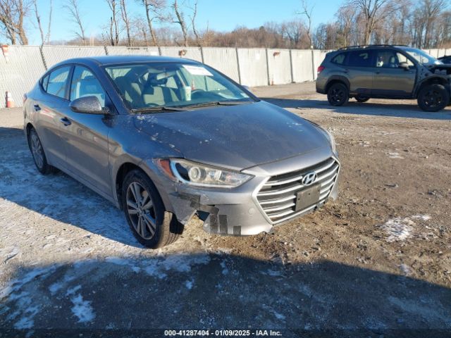 hyundai elantra 2017 kmhd84lf0hu164592