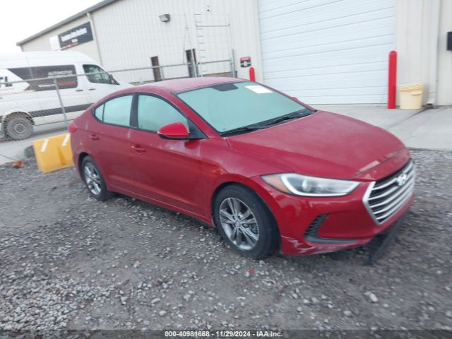 hyundai elantra 2017 kmhd84lf0hu188603