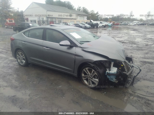 hyundai elantra 2017 kmhd84lf0hu195776