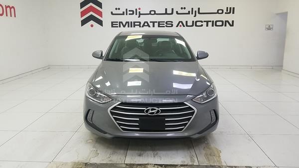 hyundai elantra 2017 kmhd84lf0hu242174