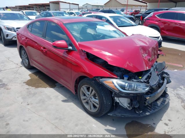 hyundai elantra 2017 kmhd84lf0hu243129