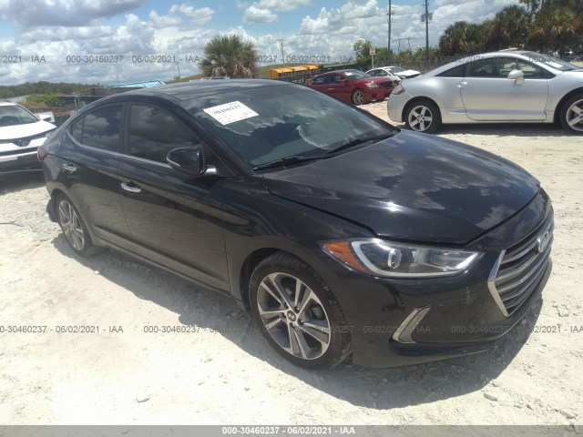 hyundai elantra 2017 kmhd84lf0hu260173