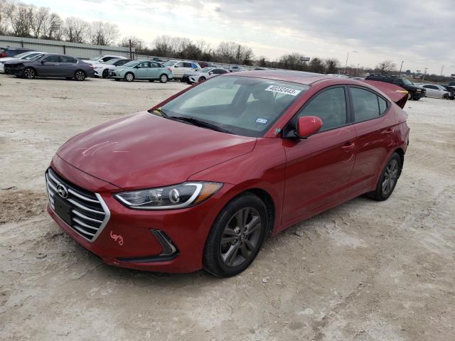 hyundai elantra se 2017 kmhd84lf0hu262618