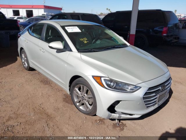 hyundai elantra 2017 kmhd84lf0hu271528