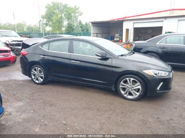 hyundai elantra 2017 kmhd84lf0hu288698