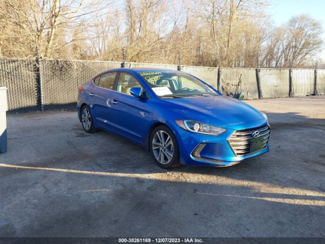 hyundai elantra 2017 kmhd84lf0hu331923