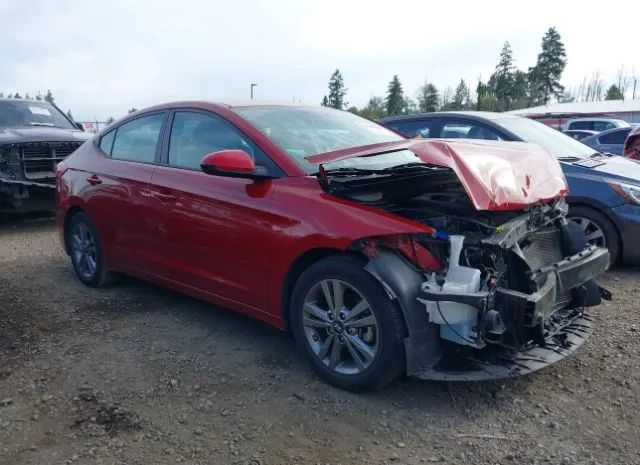 hyundai elantra 2017 kmhd84lf0hu425476