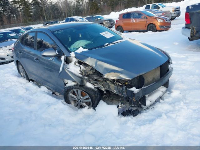 hyundai elantra 2018 kmhd84lf0ju511862