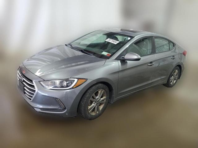 hyundai elantra 2018 kmhd84lf0ju556896