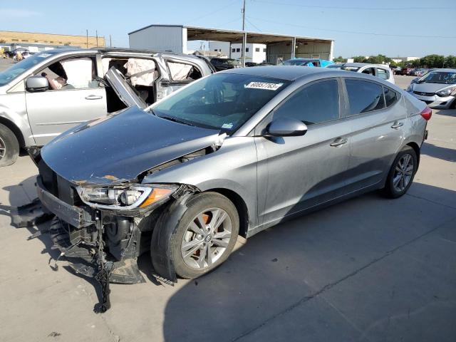 hyundai elantra 2018 kmhd84lf0ju591924