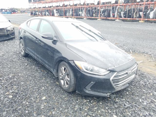 hyundai elantra 2018 kmhd84lf0ju592815