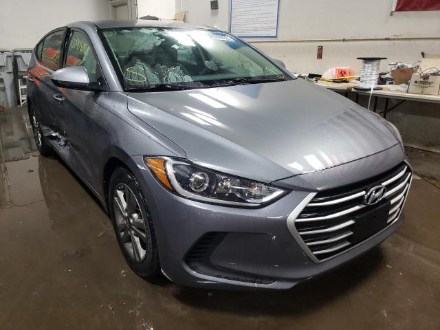 hyundai elantra se 2018 kmhd84lf0ju607541