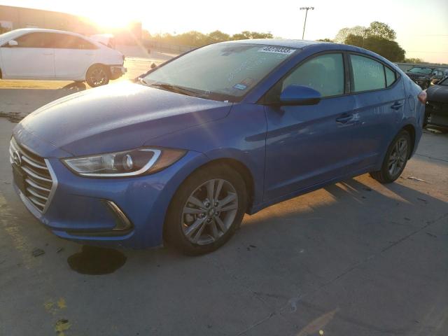 hyundai elantra se 2018 kmhd84lf0ju609080