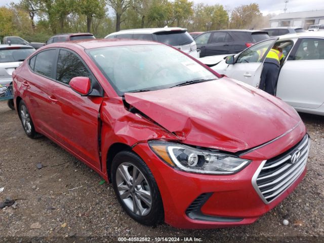 hyundai elantra 2018 kmhd84lf0ju614201