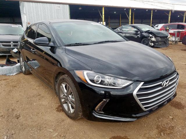 hyundai elantra se 2018 kmhd84lf0ju614800