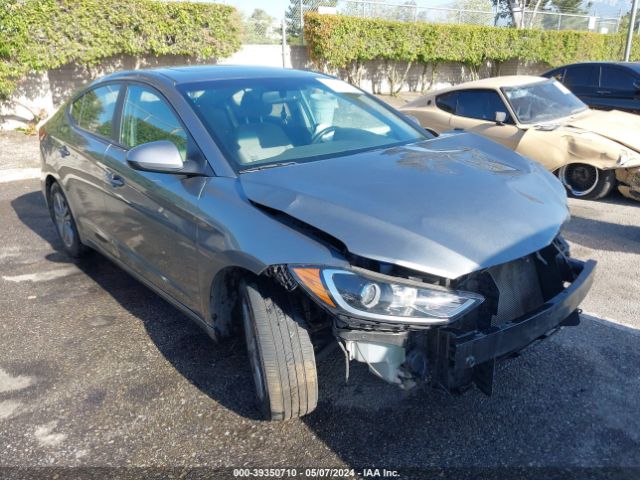 hyundai elantra 2018 kmhd84lf0ju616563