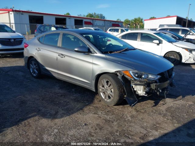 hyundai elantra 2018 kmhd84lf0ju623707