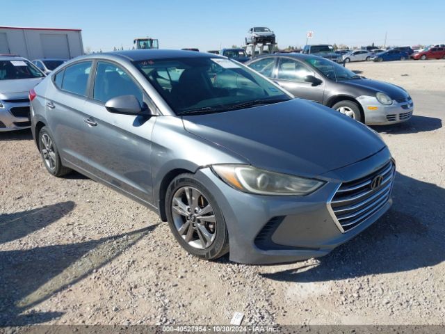 hyundai elantra 2018 kmhd84lf0ju632276