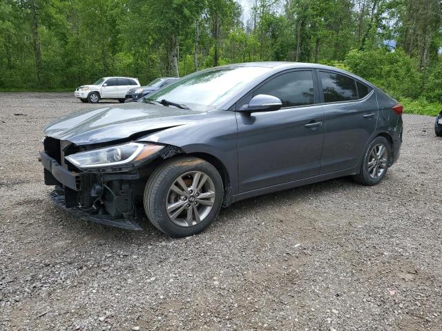 hyundai elantra 2018 kmhd84lf0ju695376